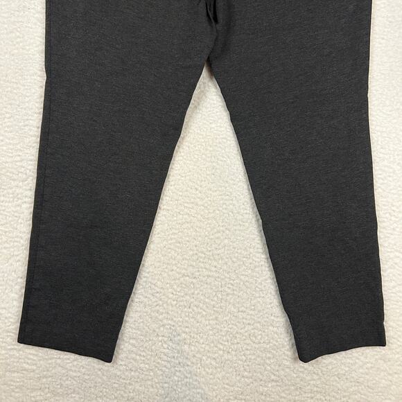 J Jill Womens Size L Ponte Slim Leg Pull On Pants Casual Classic Dress Dark Gray - Picture 6 of 10